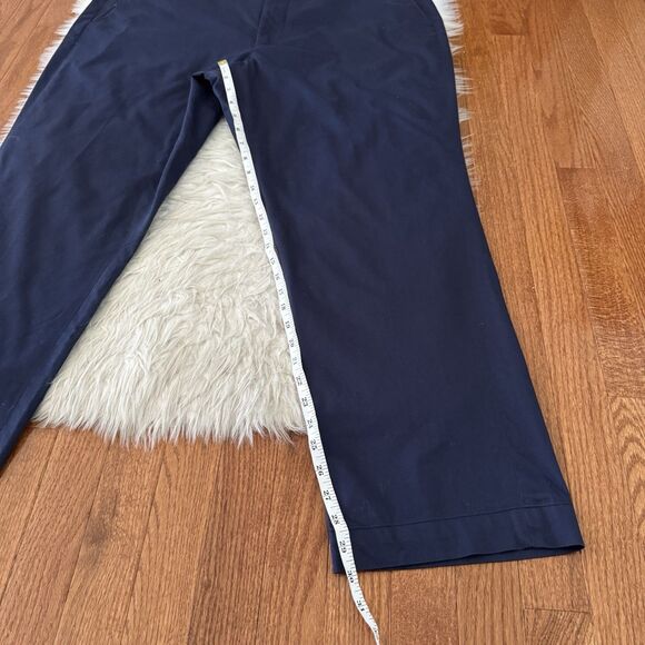 Polo Golf Ralph Lauren Men’s 42x30 Golf Tailored Fit Navy Blue Chino Pants Khaki - Picture 7 of 9